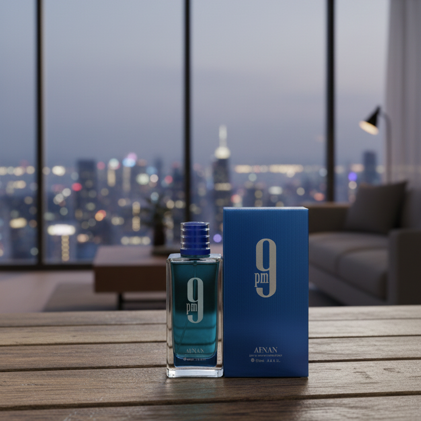Afnan 9PM Perfume – Unisex EDP 100ml Black, Long-Lasting Elegant Fragrance for Men & Women