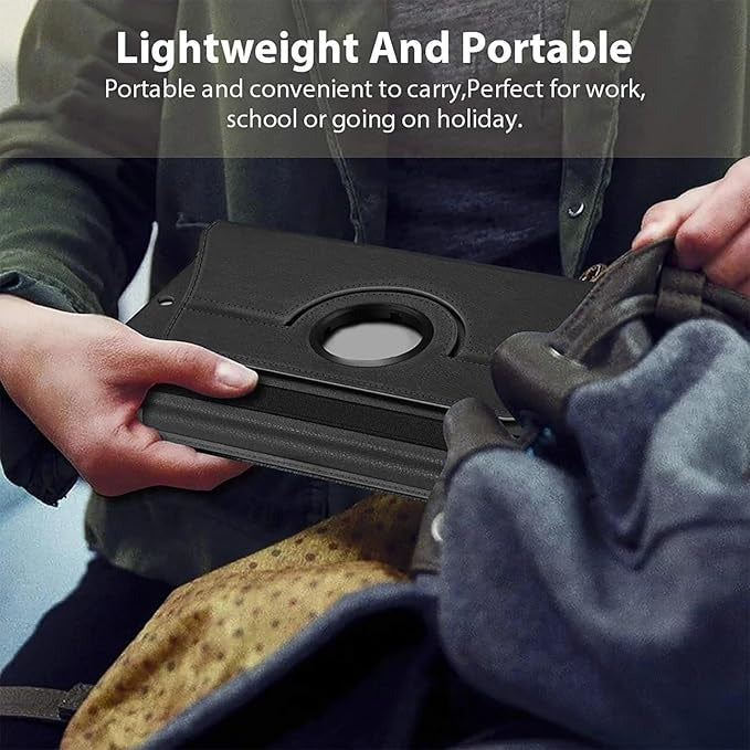 360° Rotating Leather iPad Case