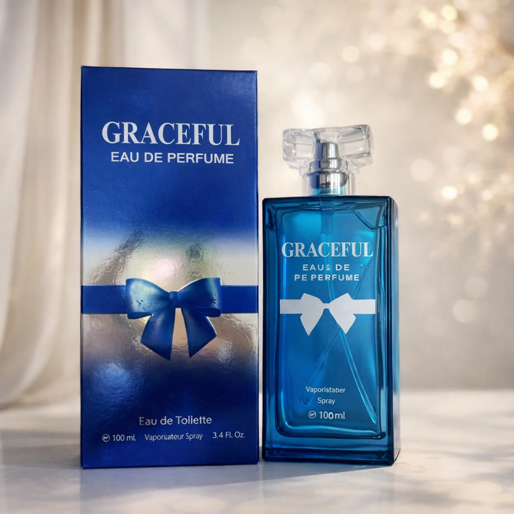 Graceful Premium Eau De Perfume For Women Long-Lasting Elegant Fragrance Spray