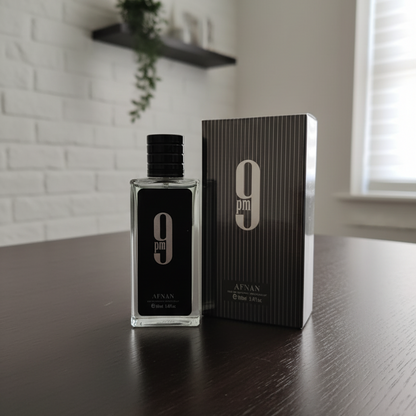 Afnan 9PM Perfume – Unisex EDP 100ml Black, Long-Lasting Elegant Fragrance for Men & Women