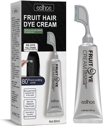 Black Fruit Hair Dye Cream,