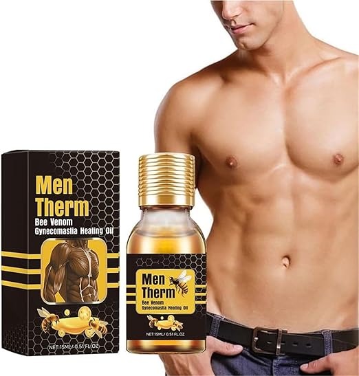 MenTherm Bee Venom Gynecomastia Heating Oil